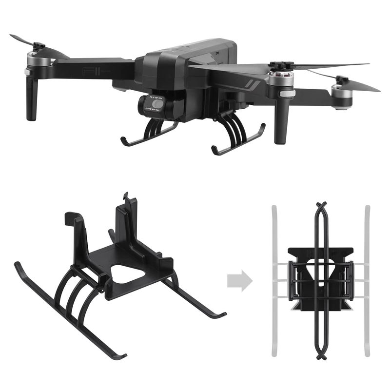 HeiyRC Landing Gear for Ruko F11 PRO/F11 GIM2 Drone Foldable Extensions Quick Release Heightened Extended Leg Kit for Ruko F11 GIM/F11 Pro/Contixo F24 Pro/F35/Sjrc F11S Accessories - Image 1